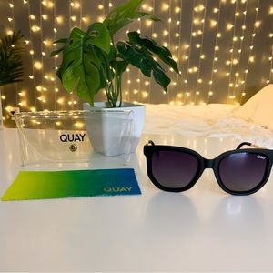 Quay Australia - Coffee Run Mini - Black/Smoke Polarized